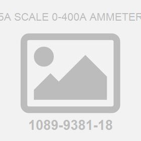 5A Scale 0-400A Ammeter